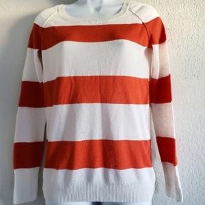 J.Crew striped sweater top size XS